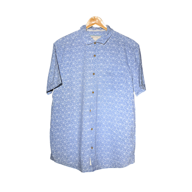 Mantaray Men’s Printed Casual Shirt – Laid-Back Look #1117