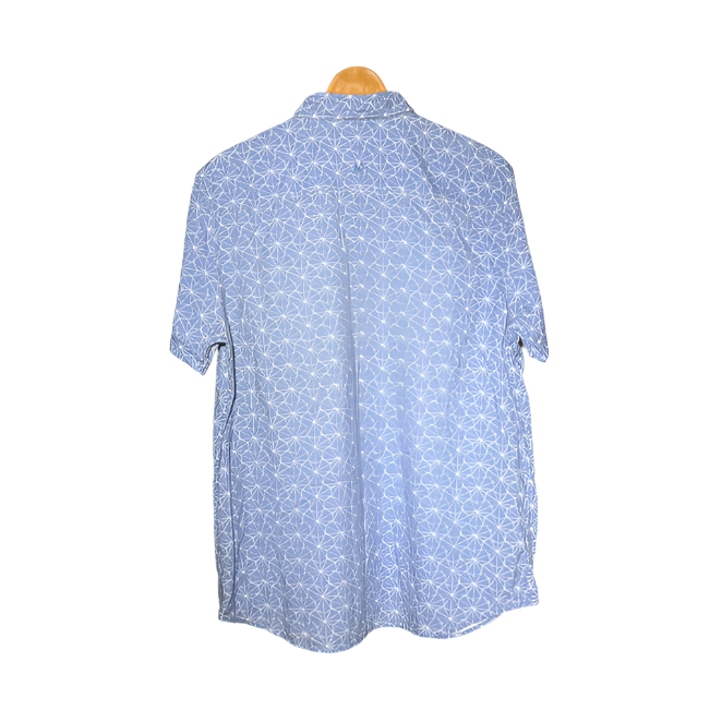 Mantaray Men’s Printed Casual Shirt – Laid-Back Look #1117
