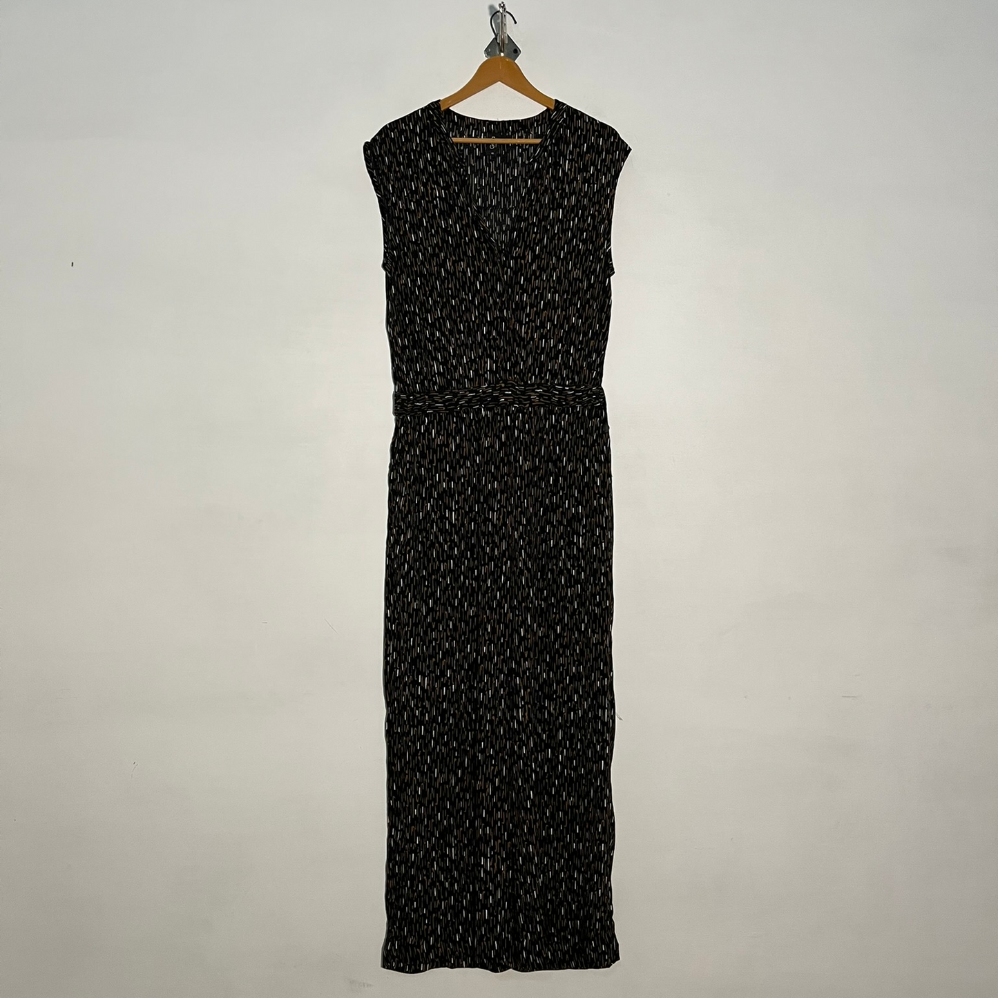 Gina Collection Women's Black Brown & White Jumpsuit #3226