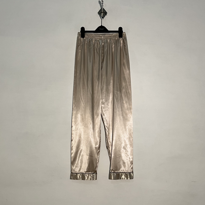 Beige Metallic Women's Comfortable Night Suit – Preloved #3220