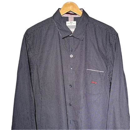 Dario Beltran Men’s Printed Shirt – Designer Casual #1134