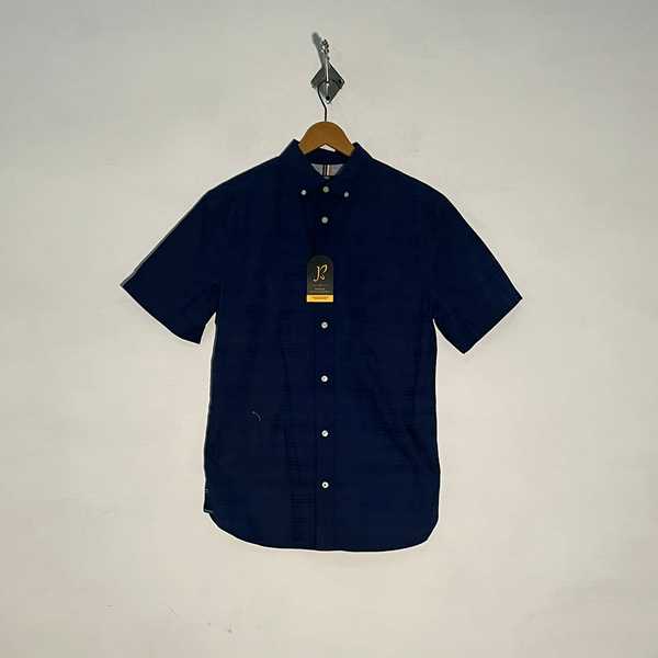 M&S Men's Dress Shirt – Dark Blue Preloved #3321