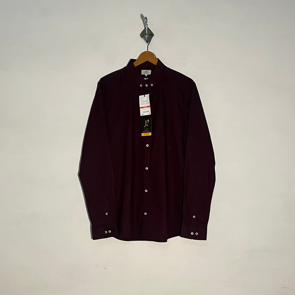 NEXT Men's Dress Shirt – Dark Brown Preloved #3315