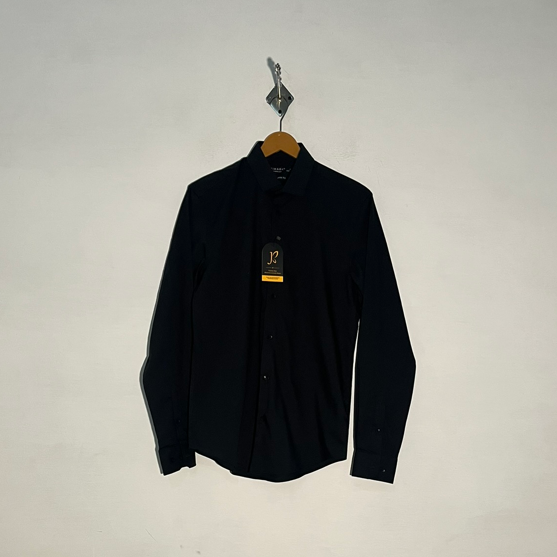 Primark Men's Dress Shirt – Black Preloved #3307
