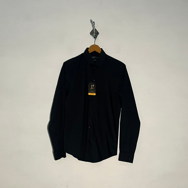 Primark Men's Dress Shirt – Black Preloved #3307