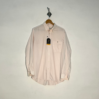 Lacoste Men's Dress Shirt – Baby Pink Preloved #3302