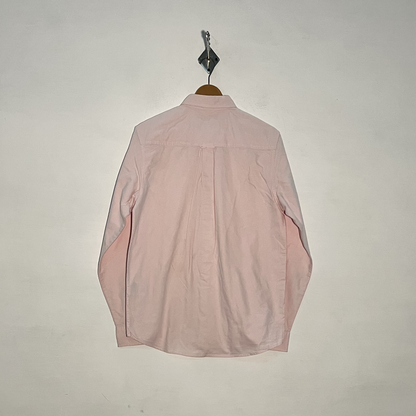 Carrat Men's Dress Shirt Baby Pink Preloved Casual Wear #3332