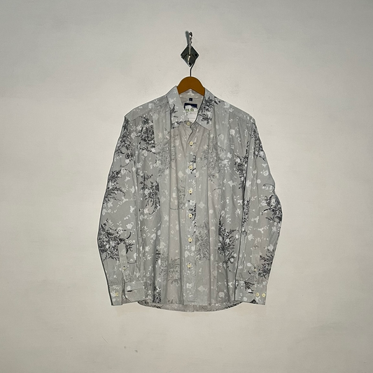 Joe Browns Men's Floral Dress Shirt Preloved #3361