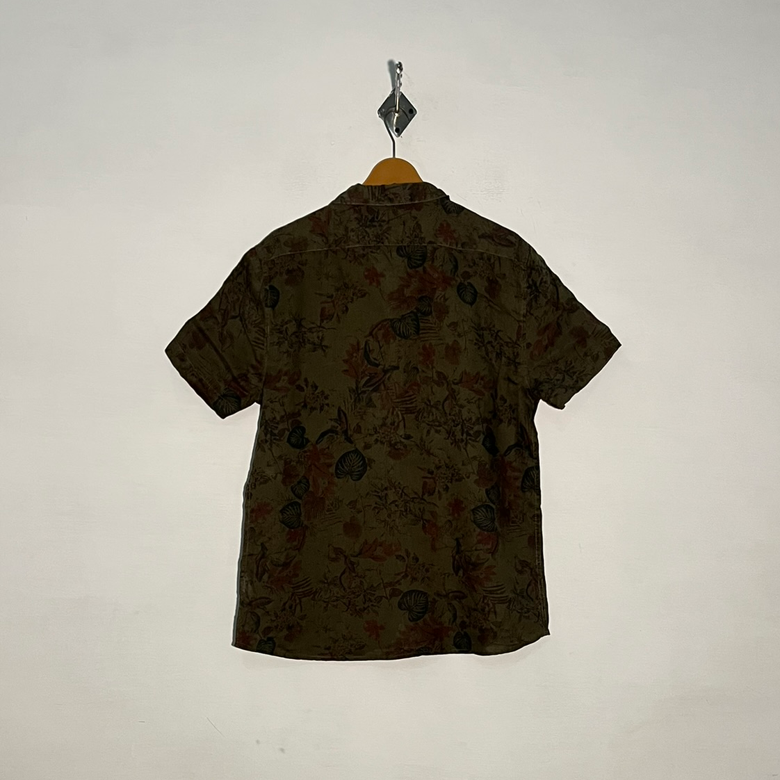 Frederik Anderson Copenhagen Men's Floral Dress Shirt Preloved #3355
