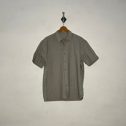MNG Men's Printed Dress Shirt Preloved #3362