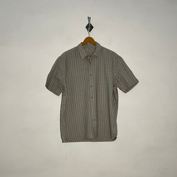MNG Men's Printed Dress Shirt Preloved #3362