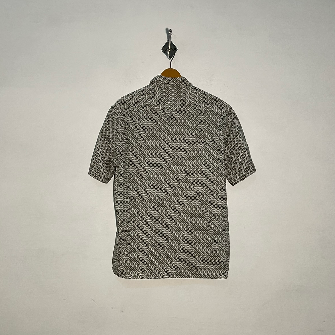 MNG Men's Printed Dress Shirt Preloved #3362
