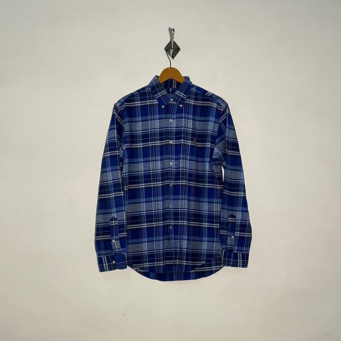 Ralph Lauren Men's Check Dress Shirt Preloved #3357