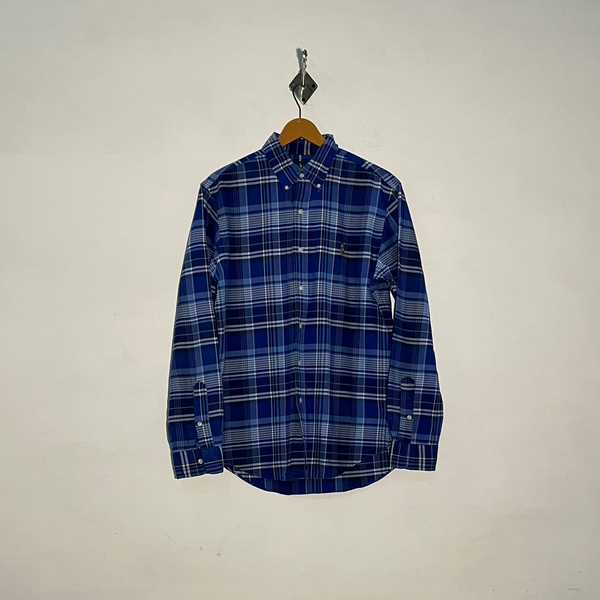 Ralph Lauren Men's Check Dress Shirt Preloved #3357