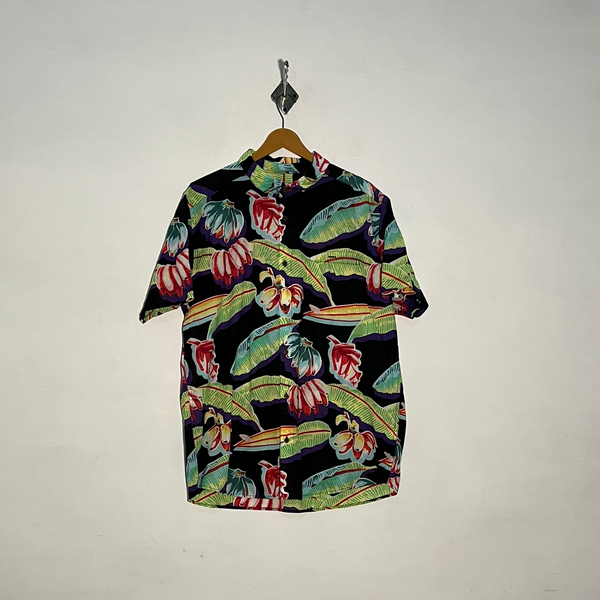 Pataloha Men's Floral Dress Shirt Preloved #3344