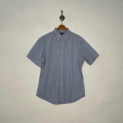 Ralph Lauren Men's Check Dress Shirt Preloved #3360