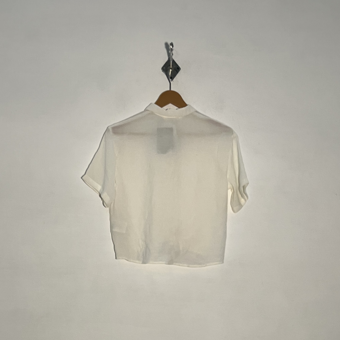 H&M Kids White Crop Top Preloved Clothing #3377