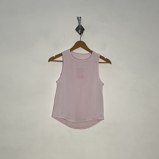 Dunnes Stores Kids Baby Pink Tan Top Preloved #3374
