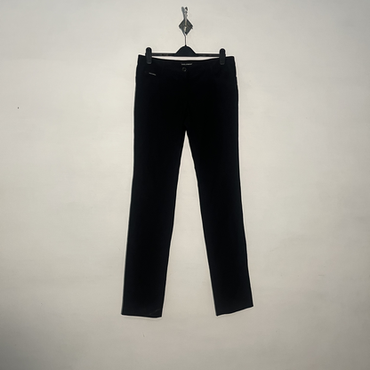 Dolce & Gabbana Women Black Pants Preloved Clothing #3381