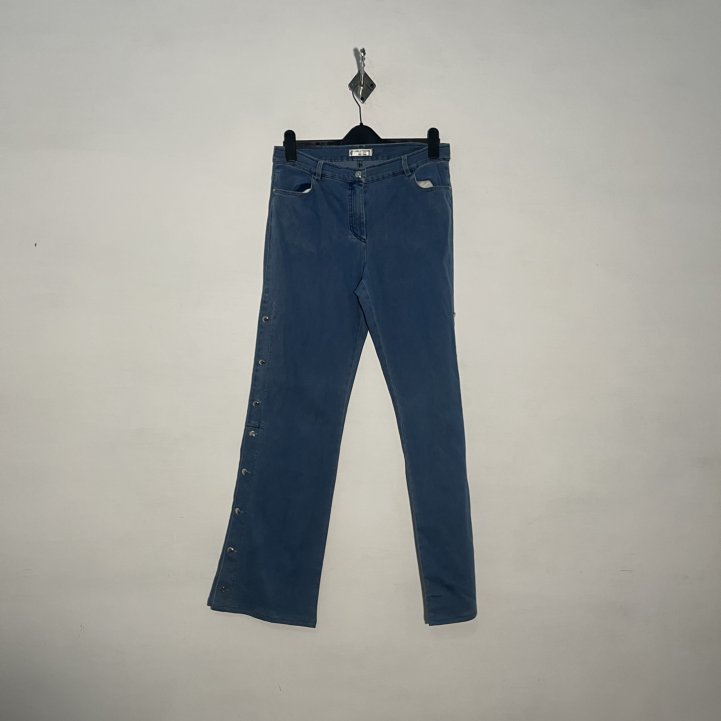 Carla Ferroni Women Denim Pants Preloved Clothing #3380