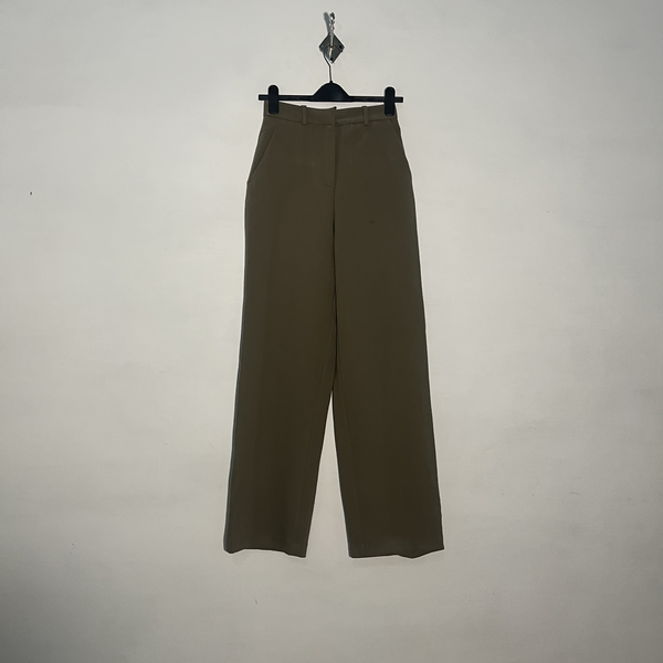 Zara Women Light Mehndi Pants Preloved Clothing #3379
