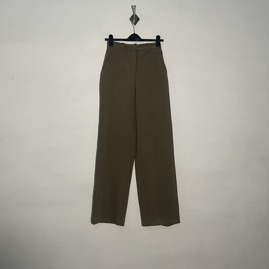 Zara Women Light Mehndi Pants Preloved Clothing #3379