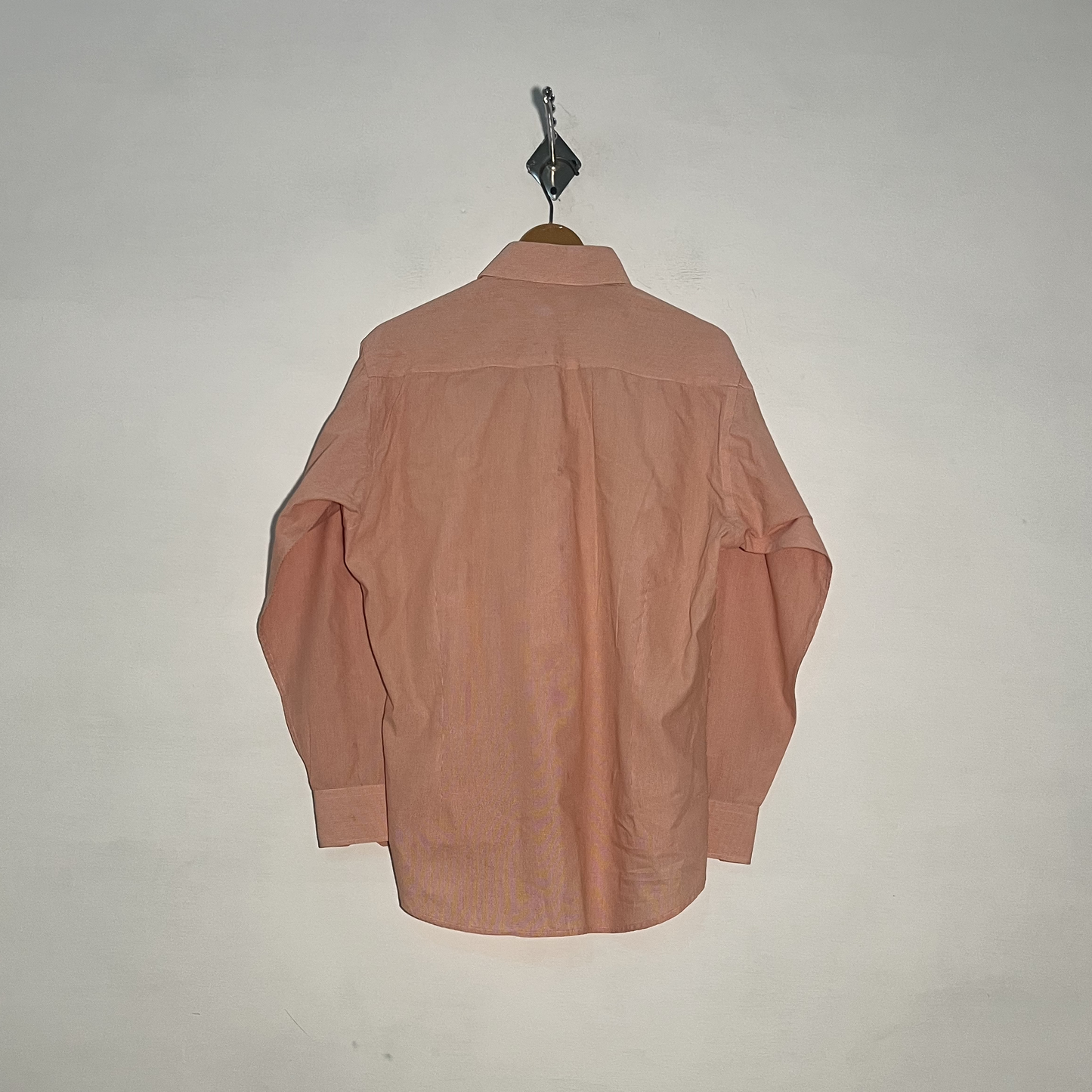 Ben Sherman Men's Dress Shirt Light Peach Preloved #3457