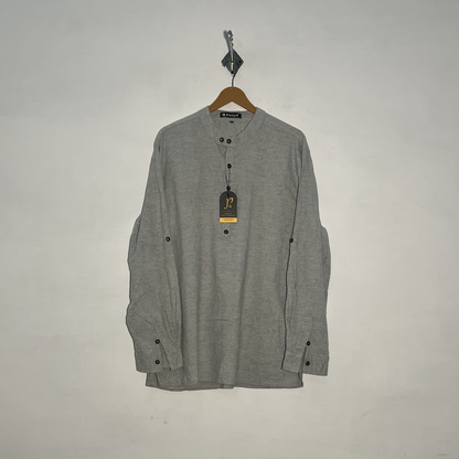 Allegra K Men's Dress Shirt Gray Preloved #3439