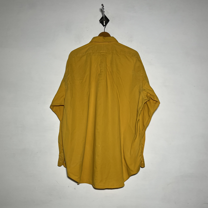 Ralph Lauren Men Dress Shirt Yellow Preloved #3467