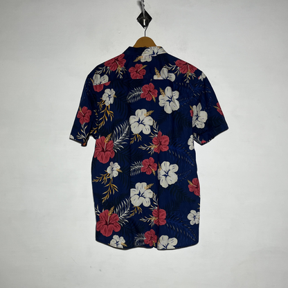 Primark Men Dress Shirt Multicolor Floral Preloved #3472