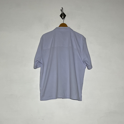 Light Sky Blue Men Dress Shirt Preloved #3476