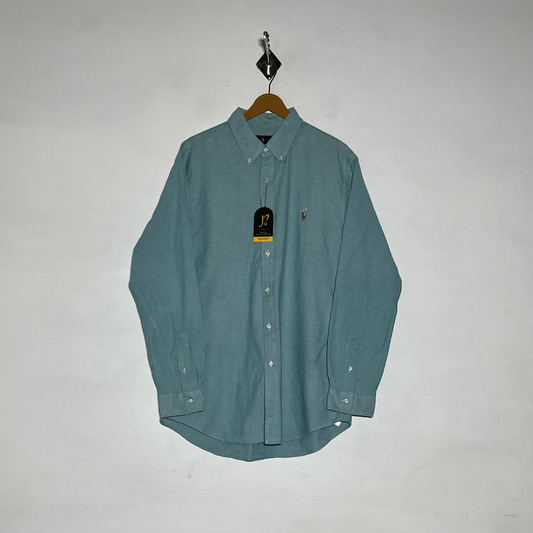 Ralph Lauren Men Dress Shirt Preloved Sea Green #3468