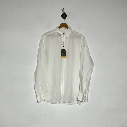 Boss Men Dress Shirt Preloved White #3463