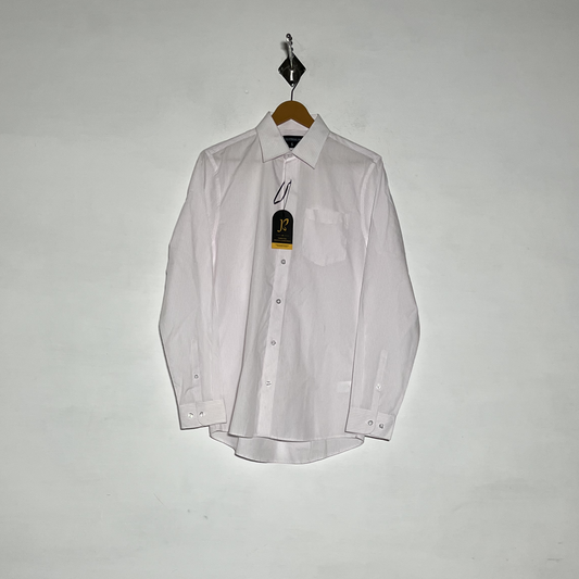 Tailor Orange by F&F Men Dress Shirt Preloved White & Baby Pink #3459