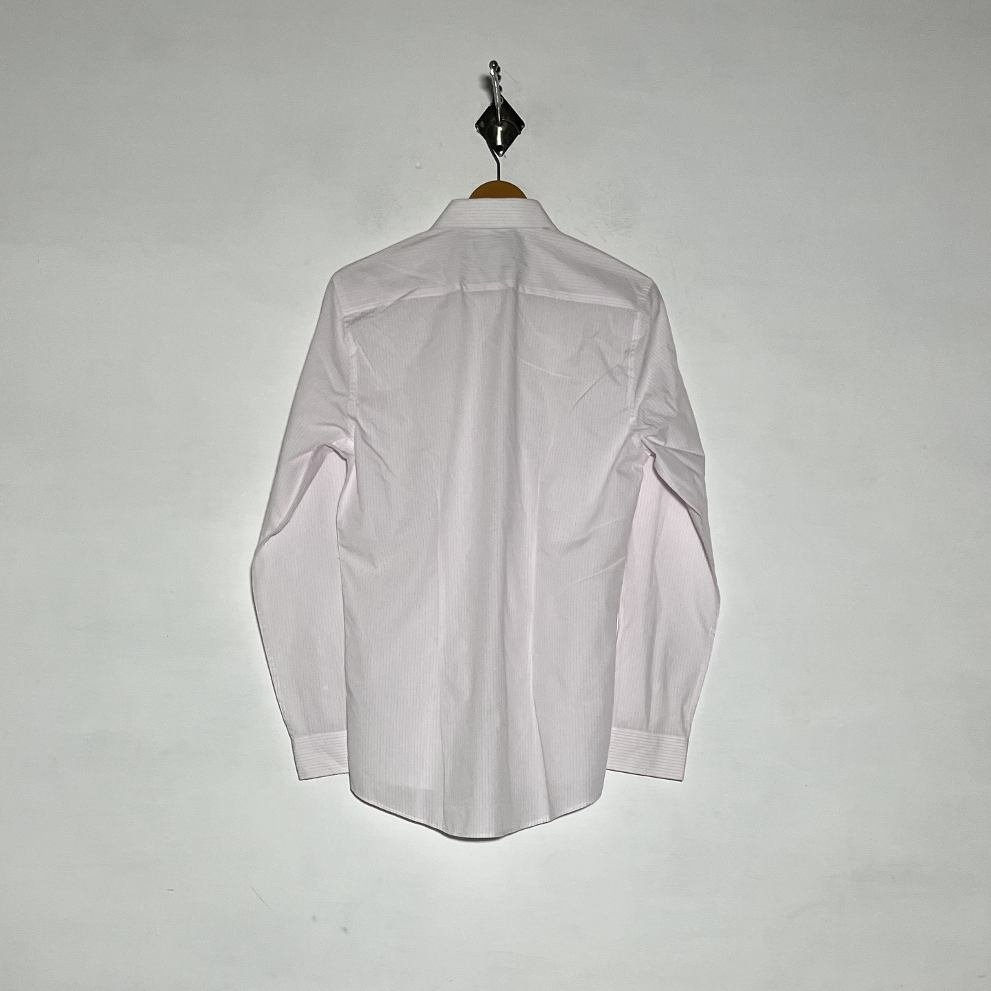 Tailor Orange by F&F Men Dress Shirt Preloved White & Baby Pink #3459
