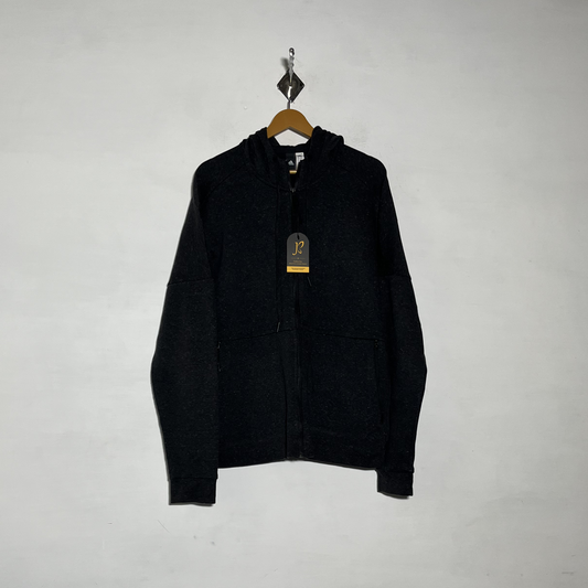 Men Adidas Dark Gray Hoodie Preloved Casual Wear #3481