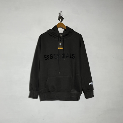 Men Essentials Dark Gray Hoodie Preloved Casual Wear #3478