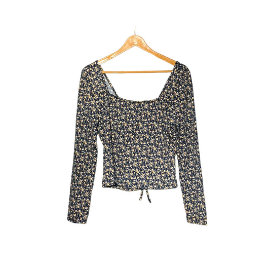 Black and yellow Women's Croptop #1268