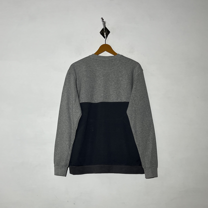 Adidas Men's Sweatshirt Gray and Dark Gray Preloved #3505