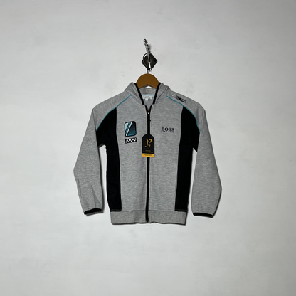 Boss Kids Hood Gray and Black Preloved #3496