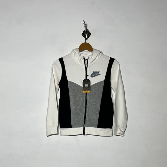 Nike Kids Hood Black Gray and White Preloved #3495