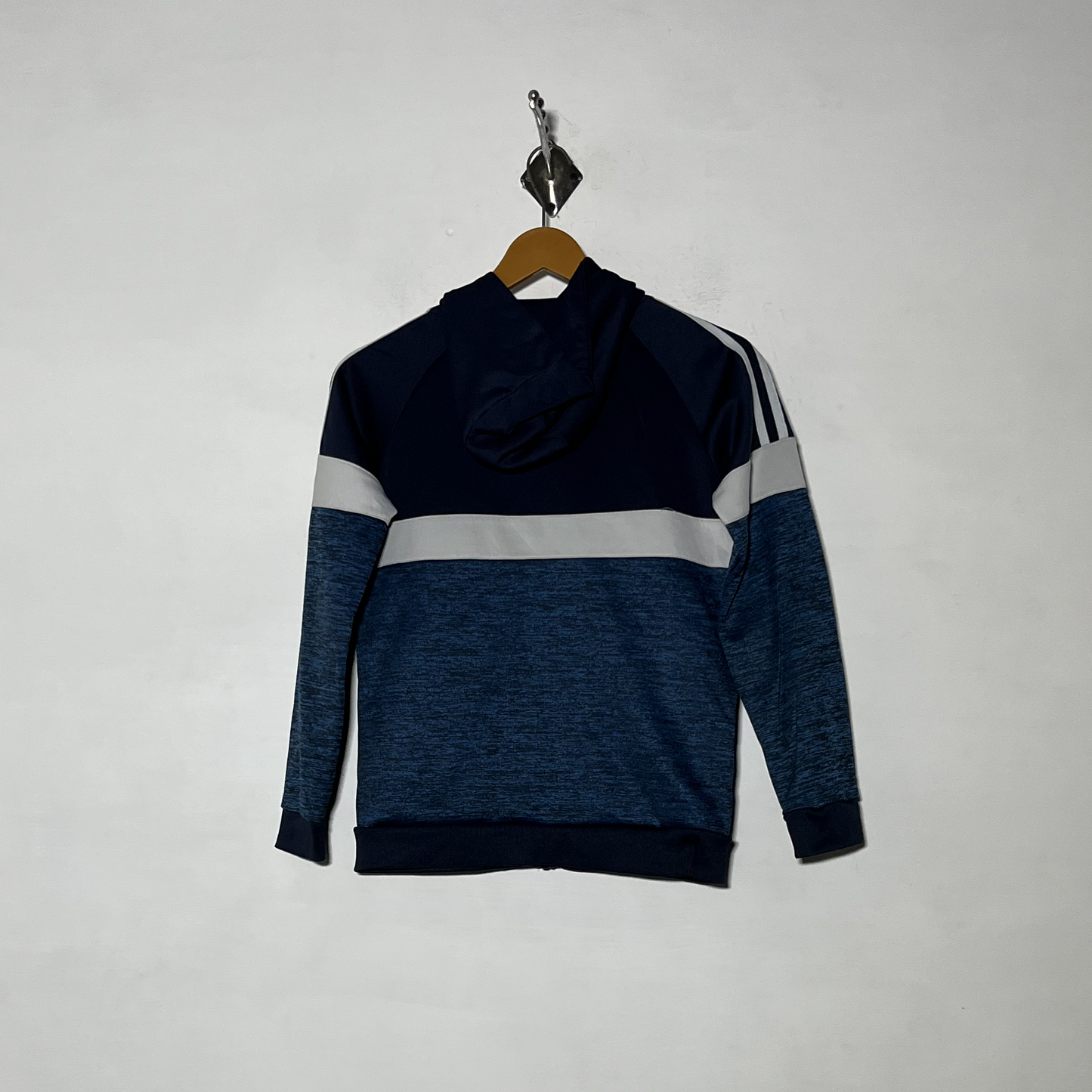 Pep & Co Kids Hood Blue and White Preloved #3498