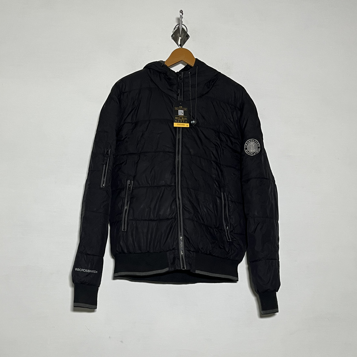 Crosshatch Black Jacket Preloved Clothing Pakistan #3541