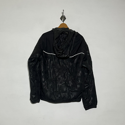 Airwalk Black Gray Printed Jacket Preloved Pakistan #3525