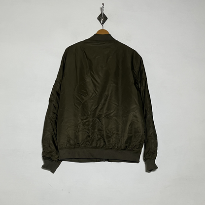 Cedar Wood State Army Green Jacket Preloved Pakistan #3526