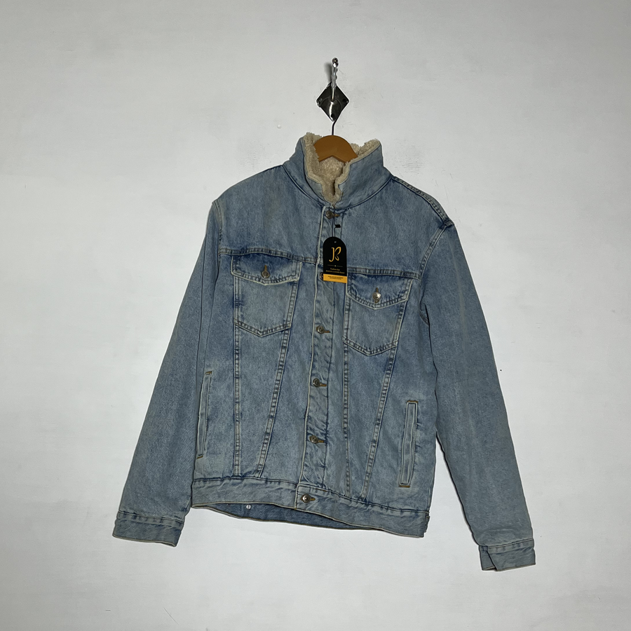 Zara Denim Blue Jacket Preloved Winter Clothing Pakistan #3549