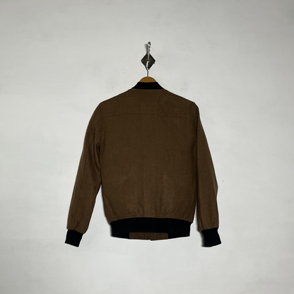 Burton Men's Wear Dark Camel Jacket Preloved Winter #3543