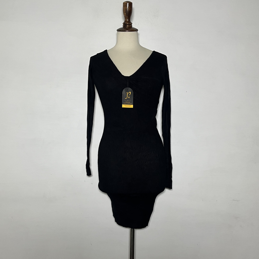Black Bodycon Winter Preloved Clothing #3618