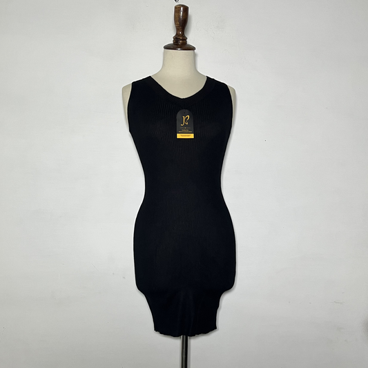 Giorgia Bodycon Black Winter Preloved Clothing #3634