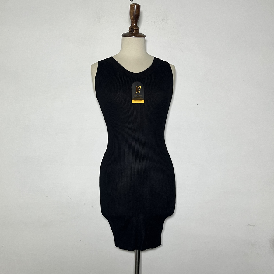 Giorgia Bodycon Black Winter Preloved Clothing #3634